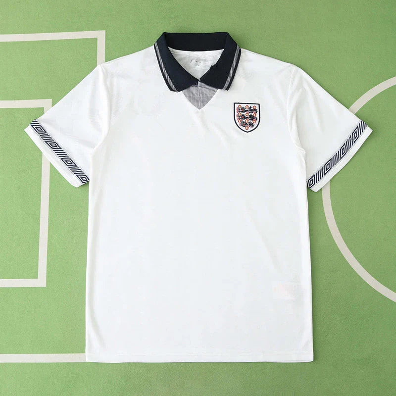 England National Team Home Retro Fan Version 1990 Season Jersey