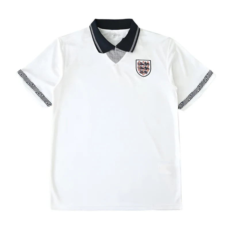 England National Team Home Retro Fan Version 1990 Season Jersey